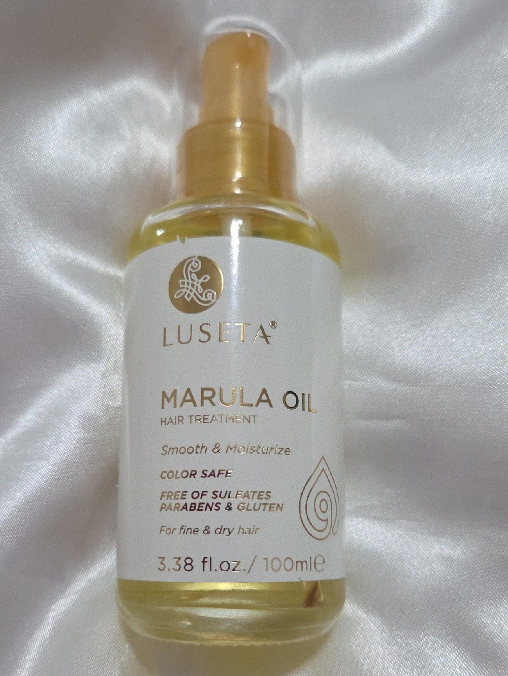 Luseta Marula Oil Hair Treatment – Nourishing Gold Oil (100ml)